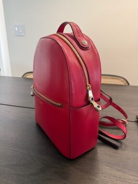 Henri Bendel Red Backpack